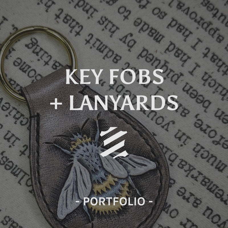 KEY FOBS + LANYARDS
