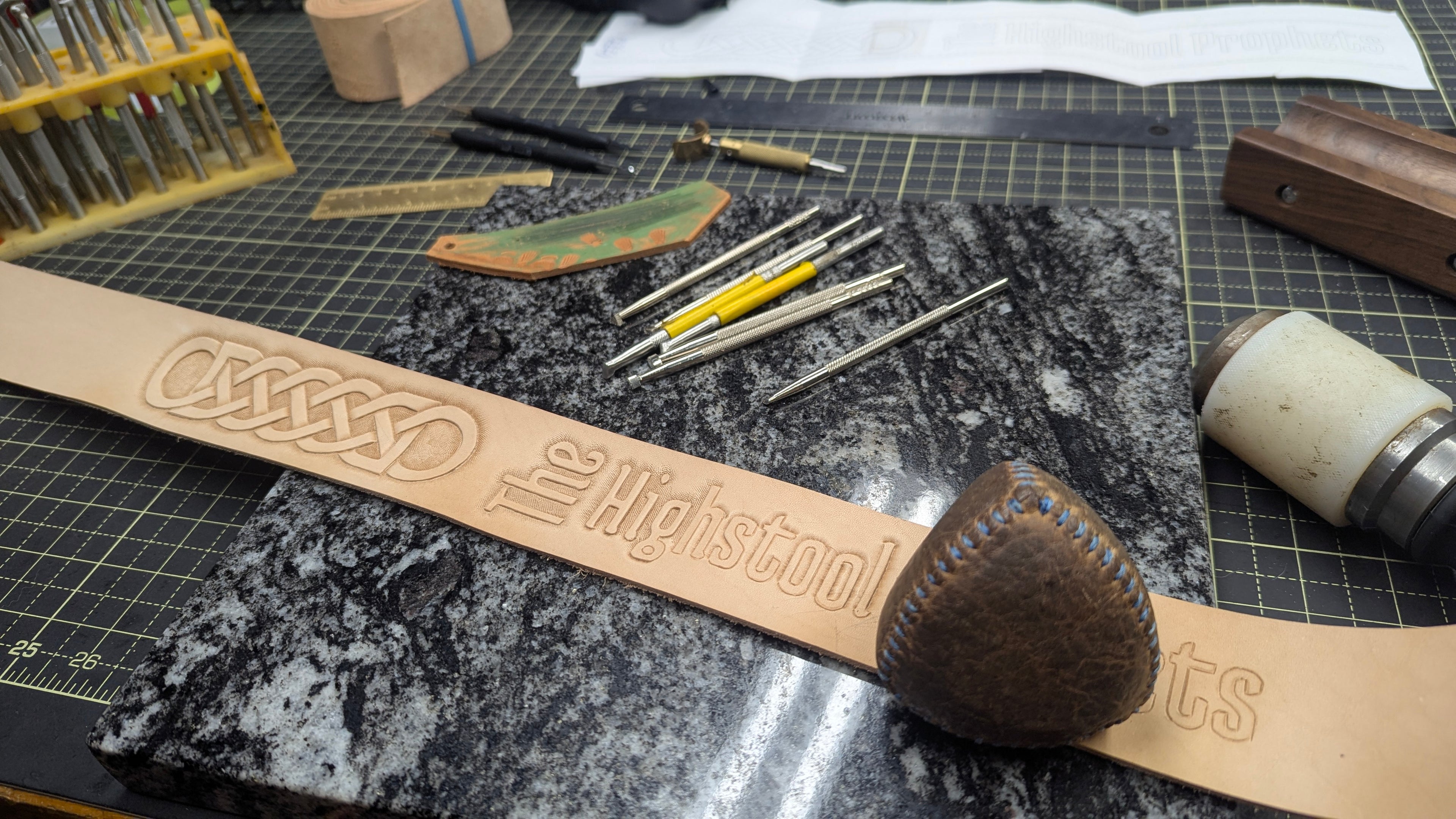 CUSTOM Bodhrán Strap | HSP for J.B.
