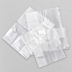 PVC Zipper Pouch Inserts | Traveller's Notebooks | 5 Sizes