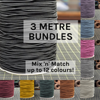 ELASTIC CORD | 2mm, 3M Bundles