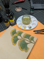 CUSTOM Traveller's Notebook | Ginkgo Leaves for M.N.