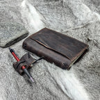 A6 Traveller's Refillable Notebook | Durham Bull Grain 'Live Edge' #2