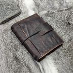 A6 Traveller's Refillable Notebook | Durham Bull Grain 'Live Edge' #2