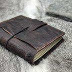 A6 Traveller's Refillable Notebook | Durham Bull Grain 'Live Edge' #2