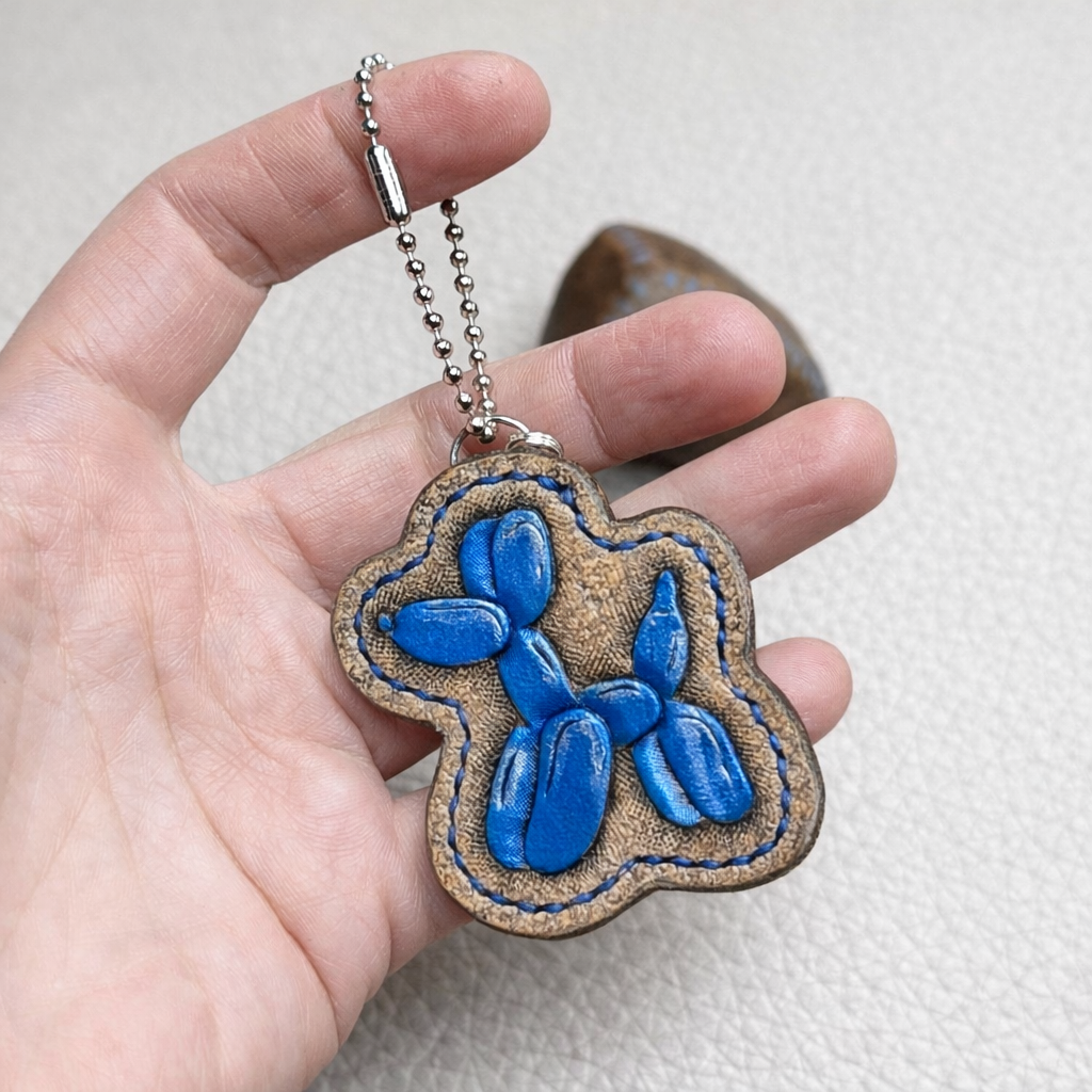 LEATHER CHARM | Balloon Dog