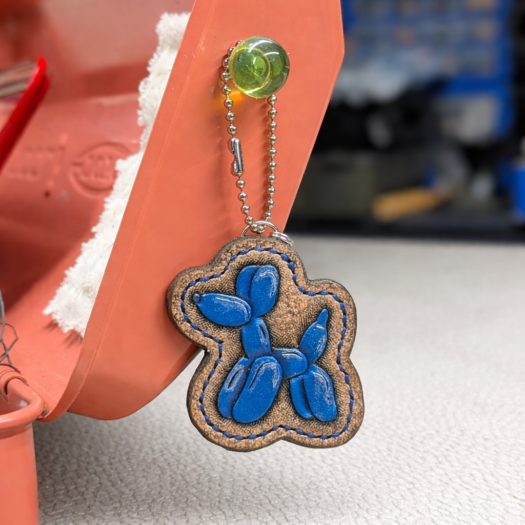 LEATHER CHARM | Balloon Dog