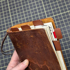 LEATHER BINDER CLIP TABS | Set of Five, 15mm