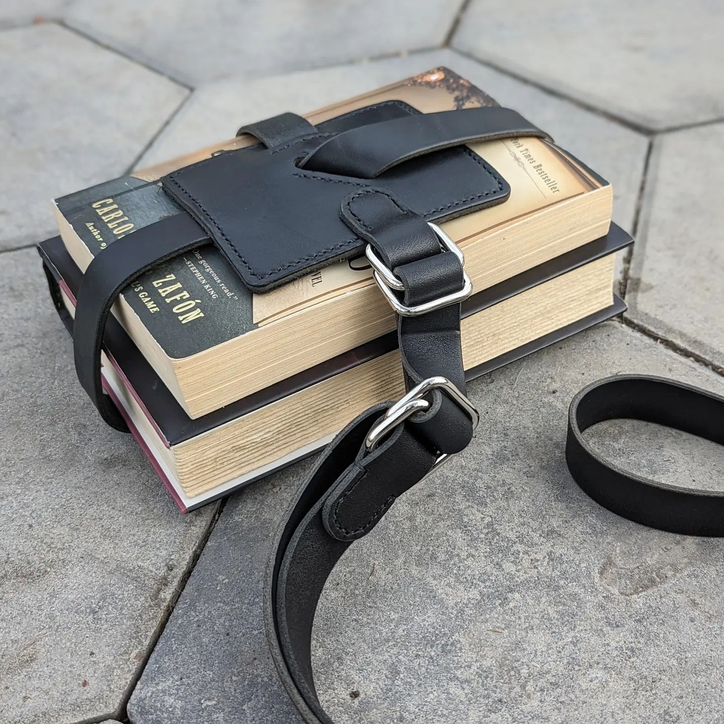 Custom 'The Shelley' | Traveller's Book Strap with Extra Long Strap