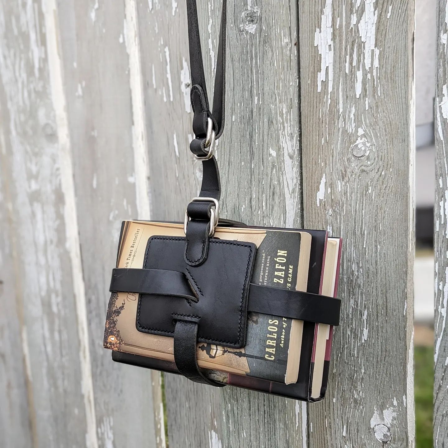 Custom 'The Shelley' | Traveller's Book Strap with Extra Long Strap