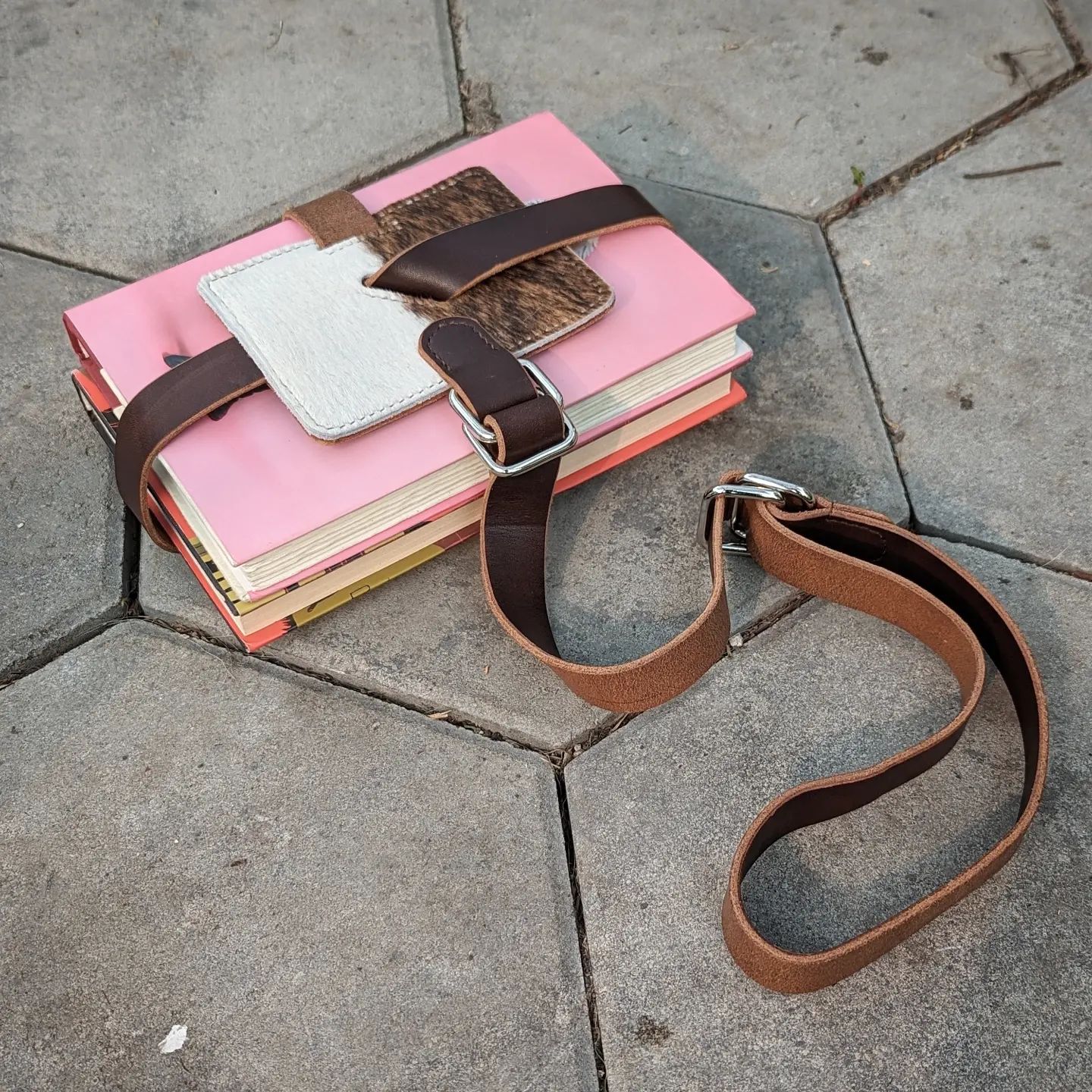 'The Shelley' | Hair-On Traveller's Book Strap