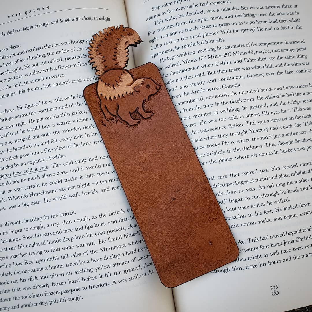 Custom Bookmark | Skunk for M.P.