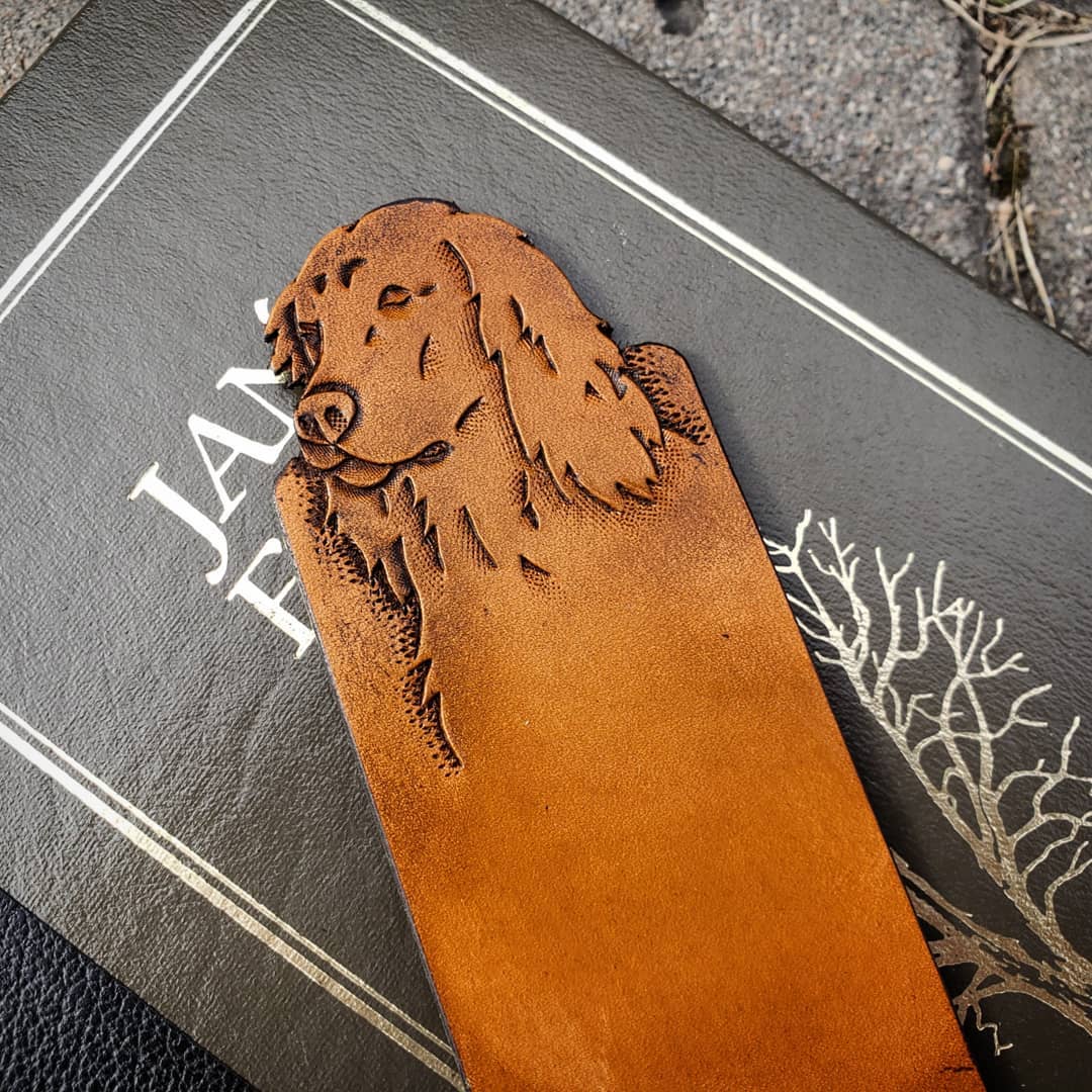 Custom Bookmark | Irish Setter