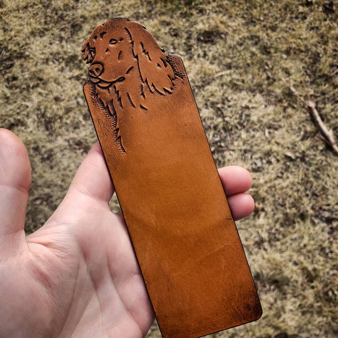 Custom Bookmark | Irish Setter