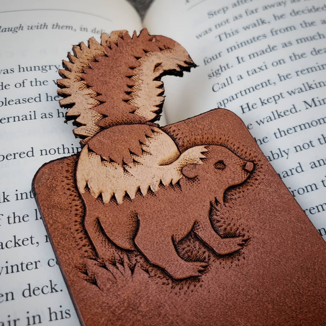 Custom Bookmark | Skunk for M.P.