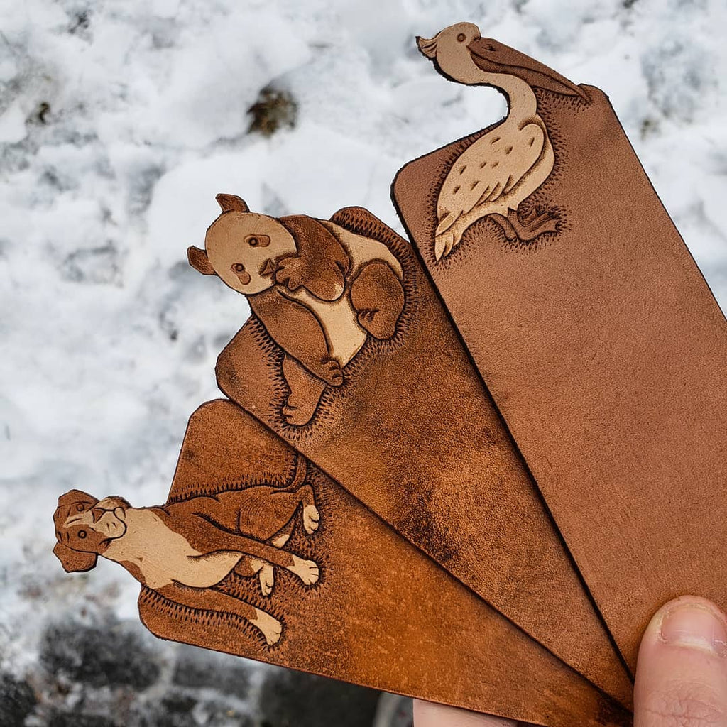 Custom Bookmarks | Bulldog, Panda, + Pelican for D.D.
