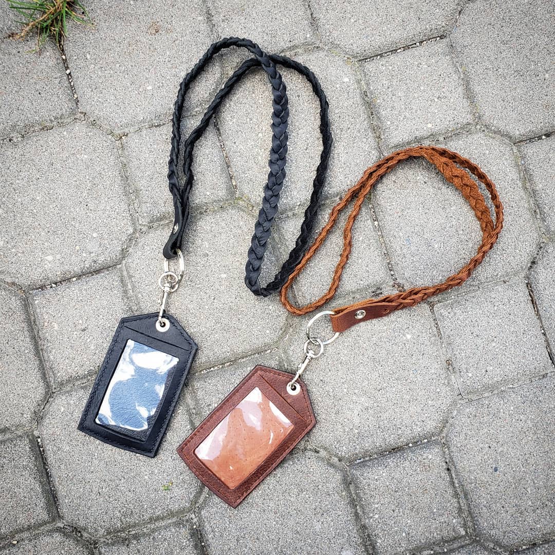 Custom "His & Hers" ID Card Lanyards | Set of Two