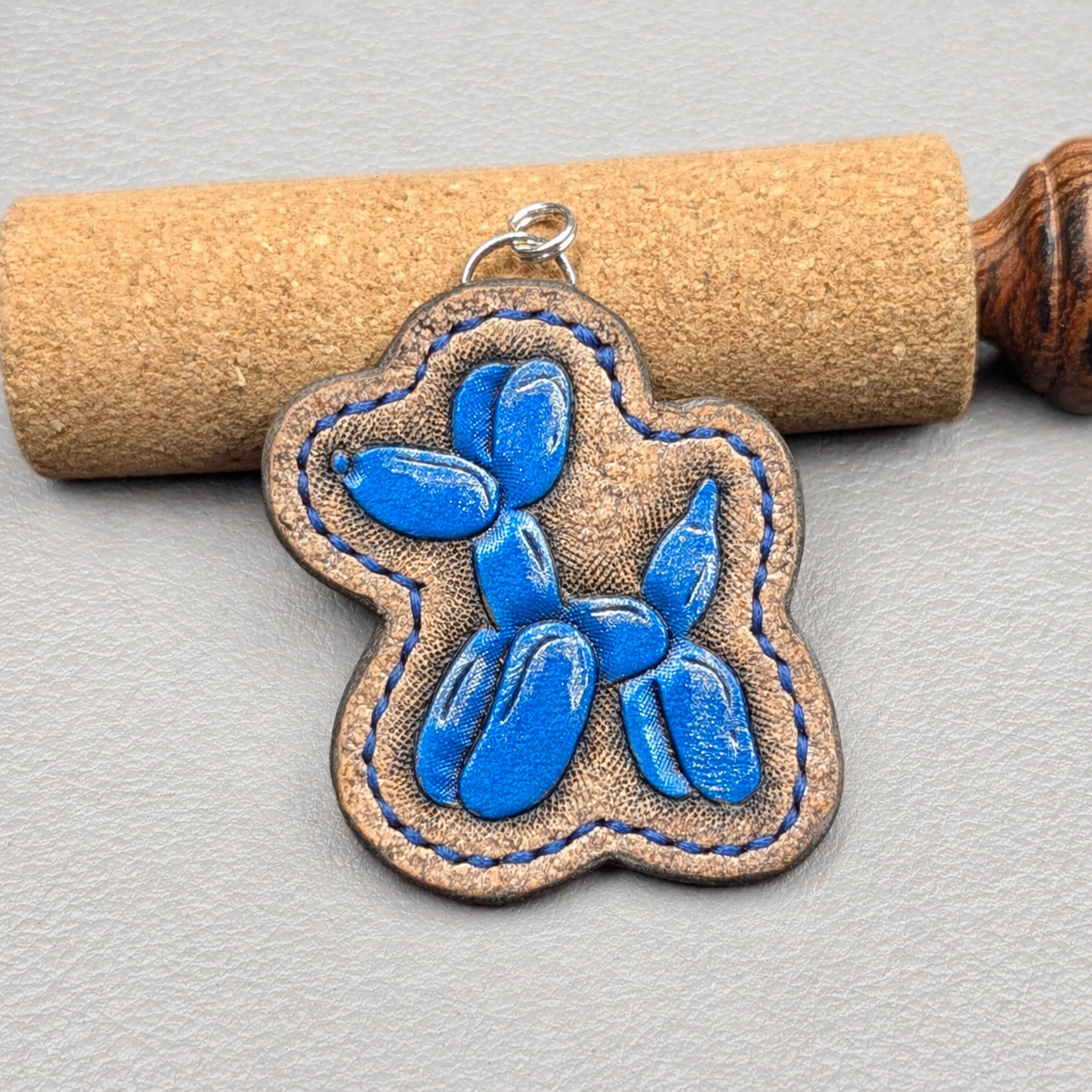 LEATHER CHARM | Balloon Dog