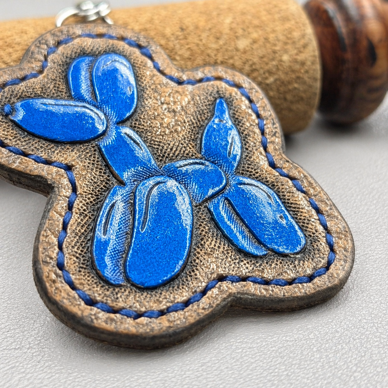 LEATHER CHARM | Balloon Dog