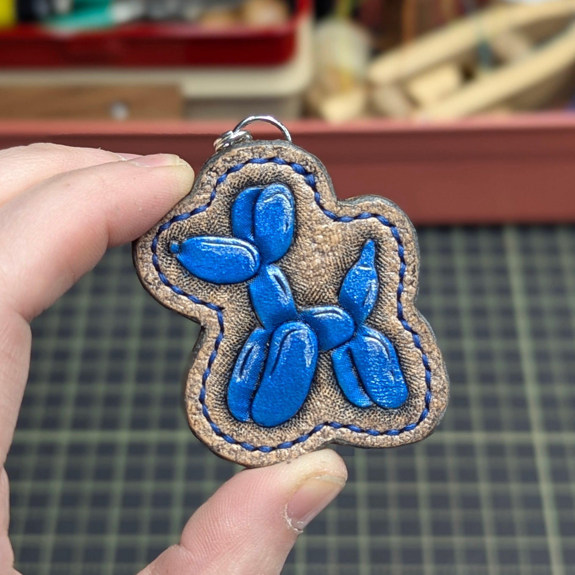 LEATHER CHARM | Balloon Dog