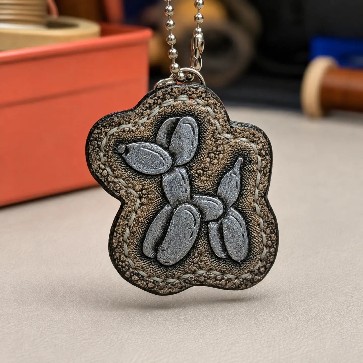 LEATHER CHARM | Balloon Dog, Metallics