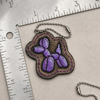 LEATHER CHARM | Balloon Dog, Metallics