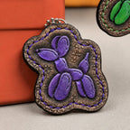 LEATHER CHARM | Balloon Dog, Metallics