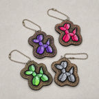 LEATHER CHARM | Balloon Dog, Metallics