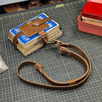 CUSTOM Book Strap | 'Shelley' Traveller's Book Strap with Extra Long Strap for A.B.
