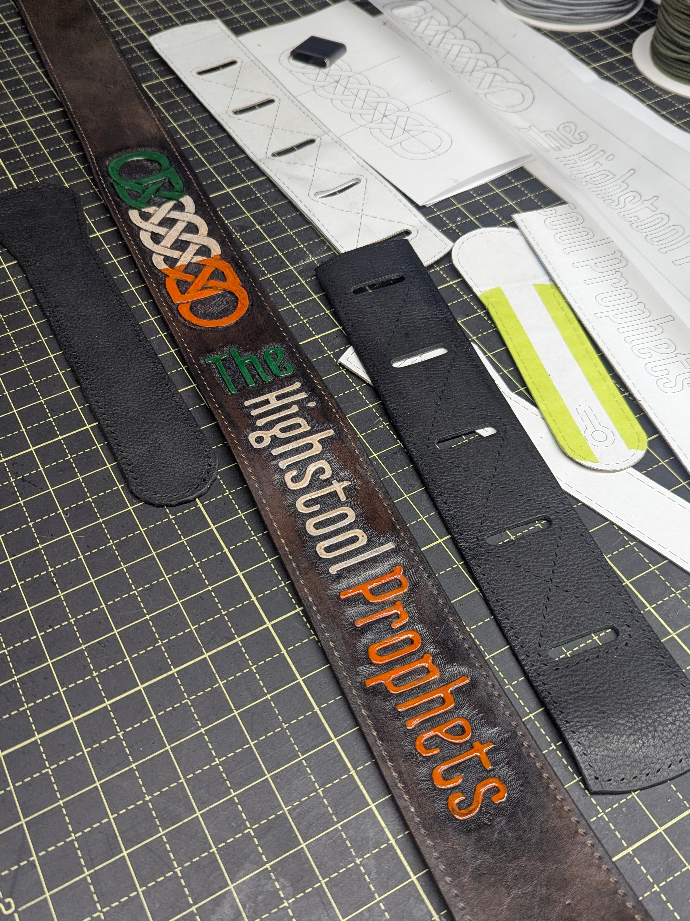 CUSTOM Bodhrán Strap | HSP for J.B.