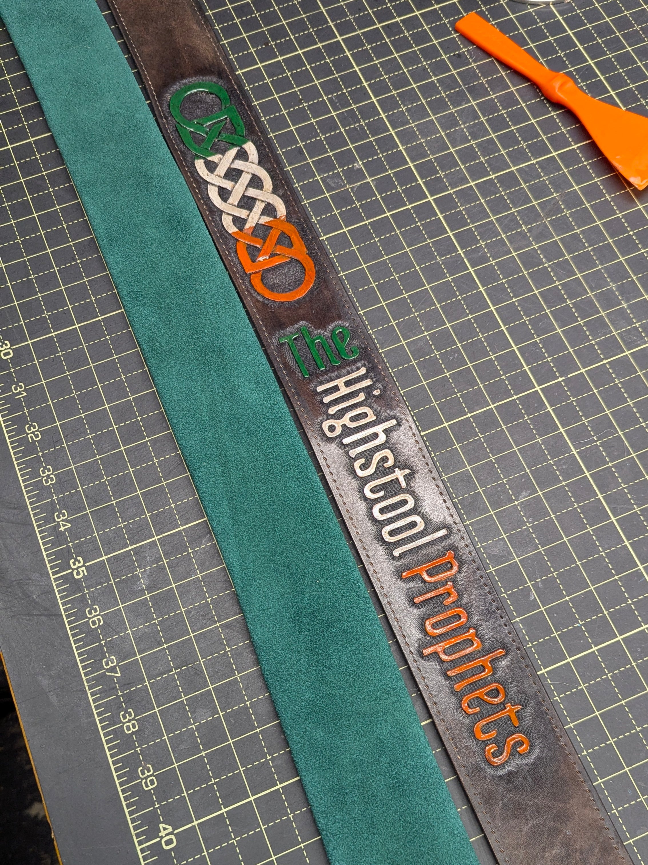 CUSTOM Bodhrán Strap | HSP for J.B.