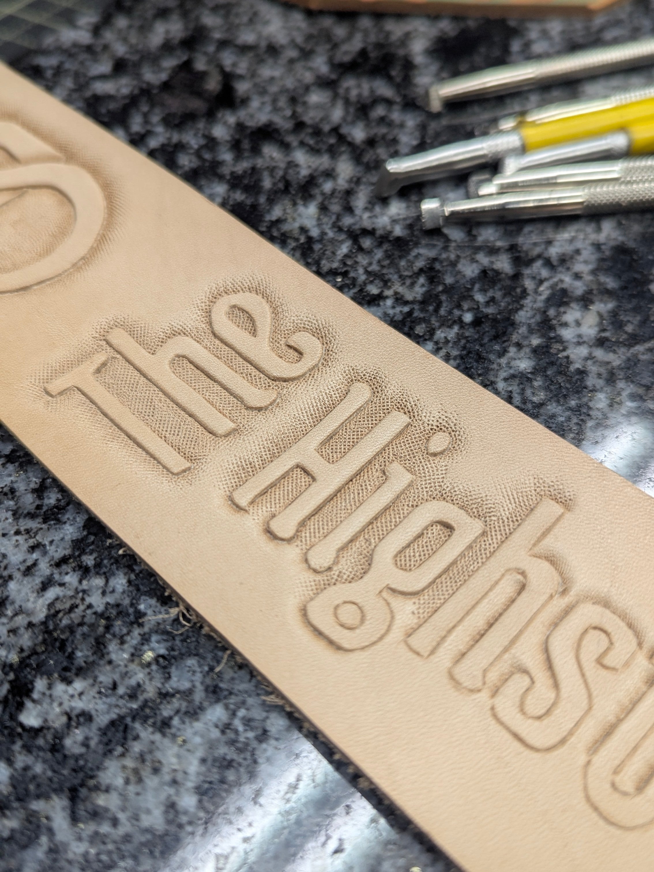CUSTOM Bodhrán Strap | HSP for J.B.