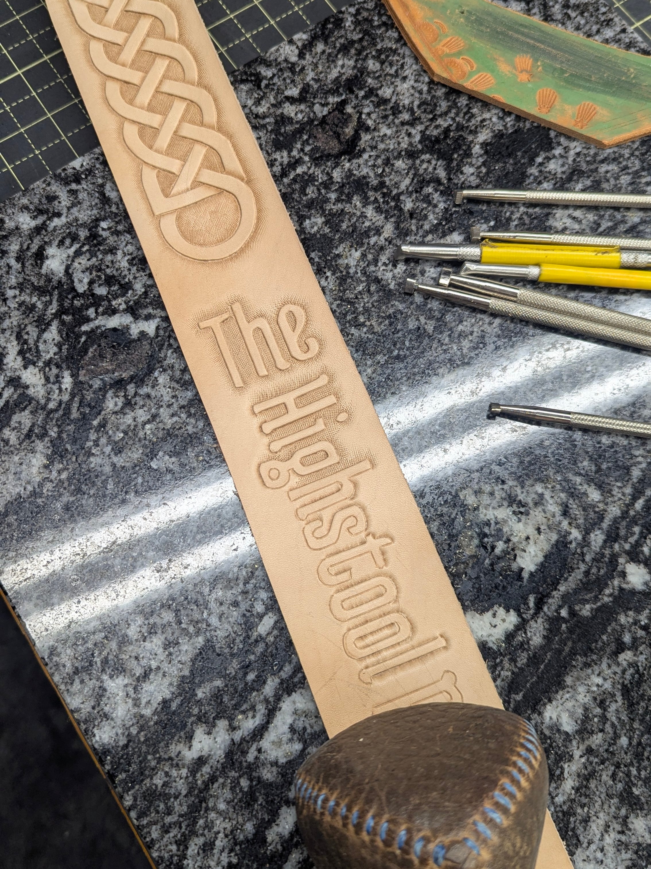 CUSTOM Bodhrán Strap | HSP for J.B.