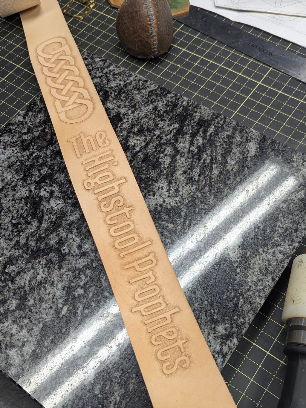 CUSTOM Bodhrán Strap | HSP for J.B.