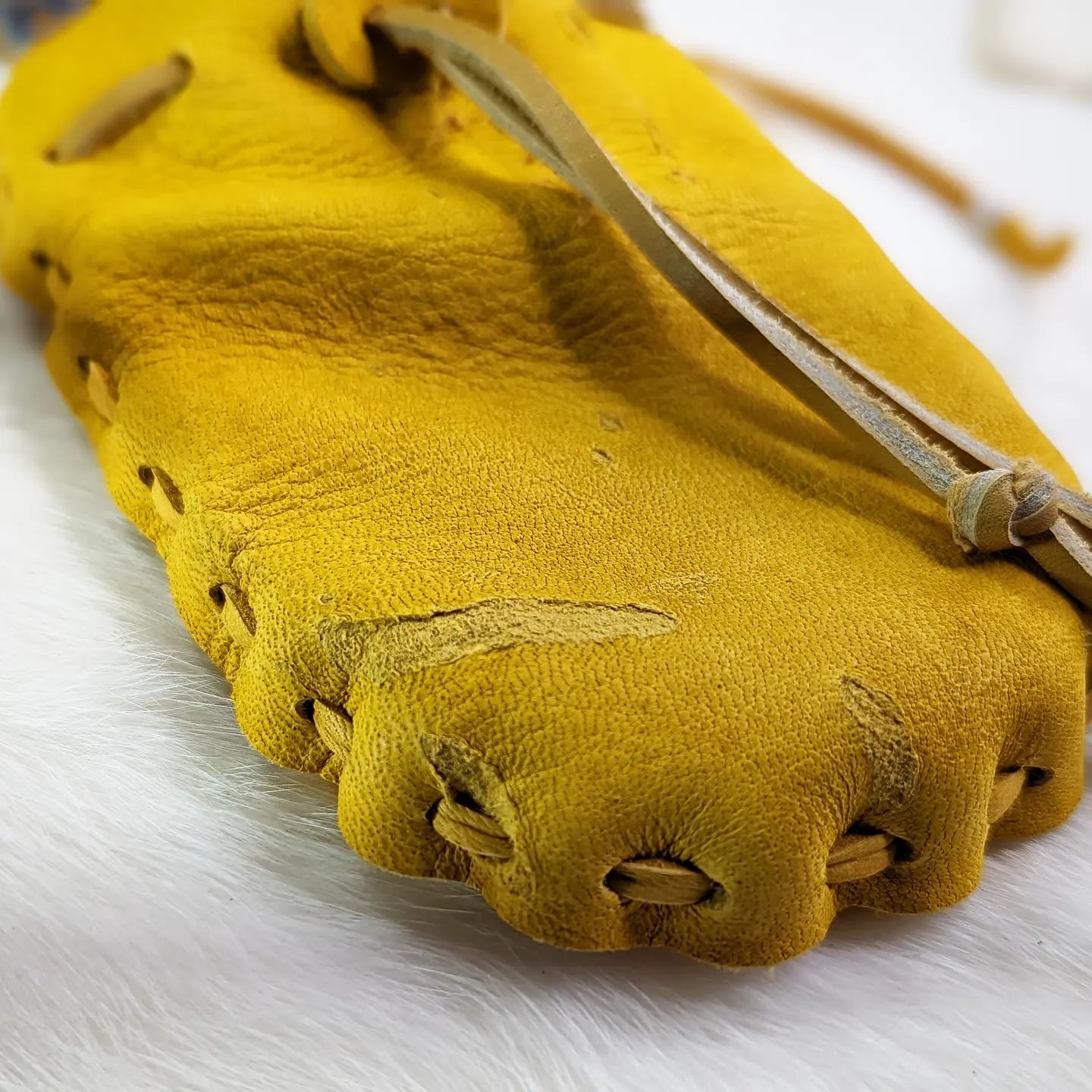 Dice Bag | Manitoba Elk Leather