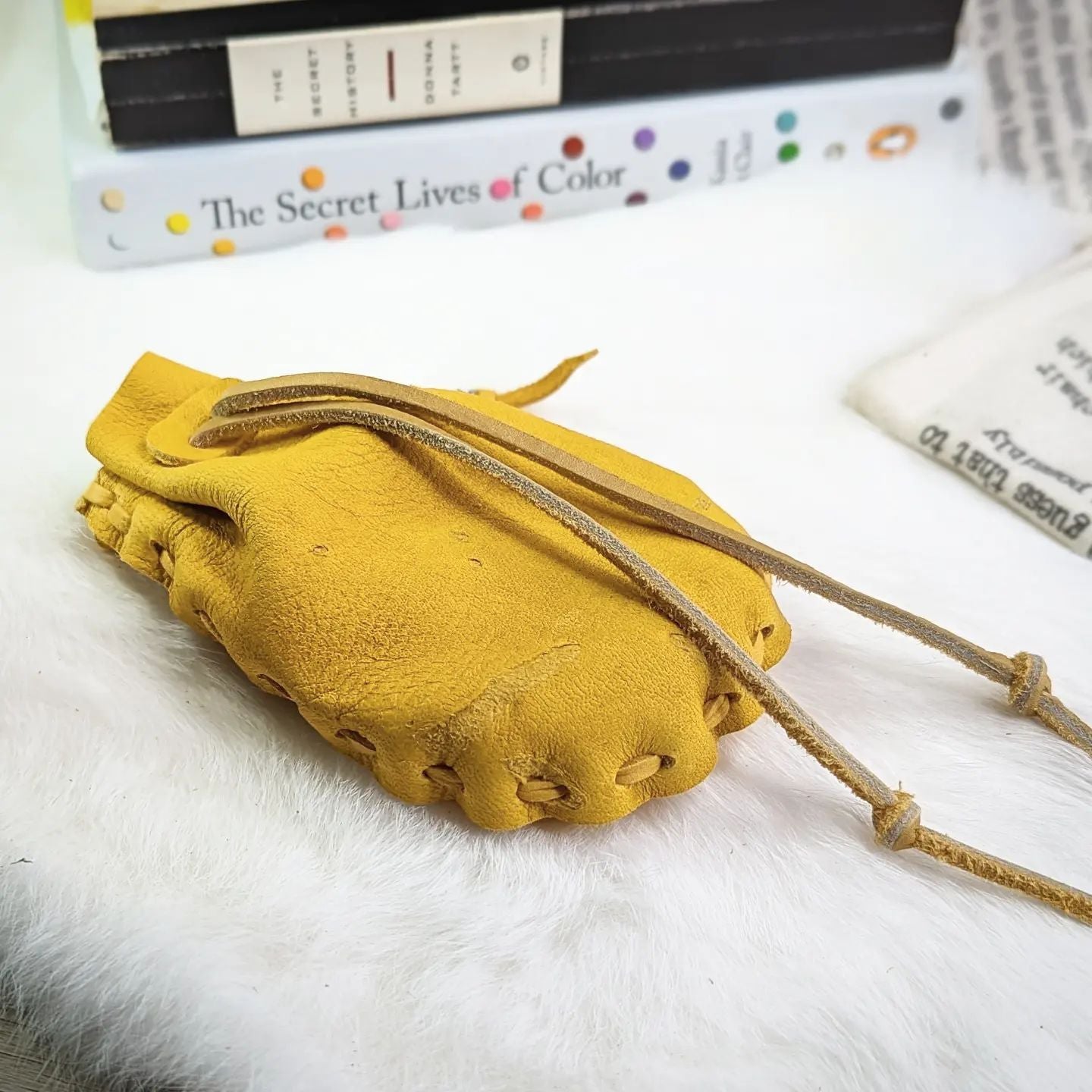 Dice Bag | Manitoba Elk Leather