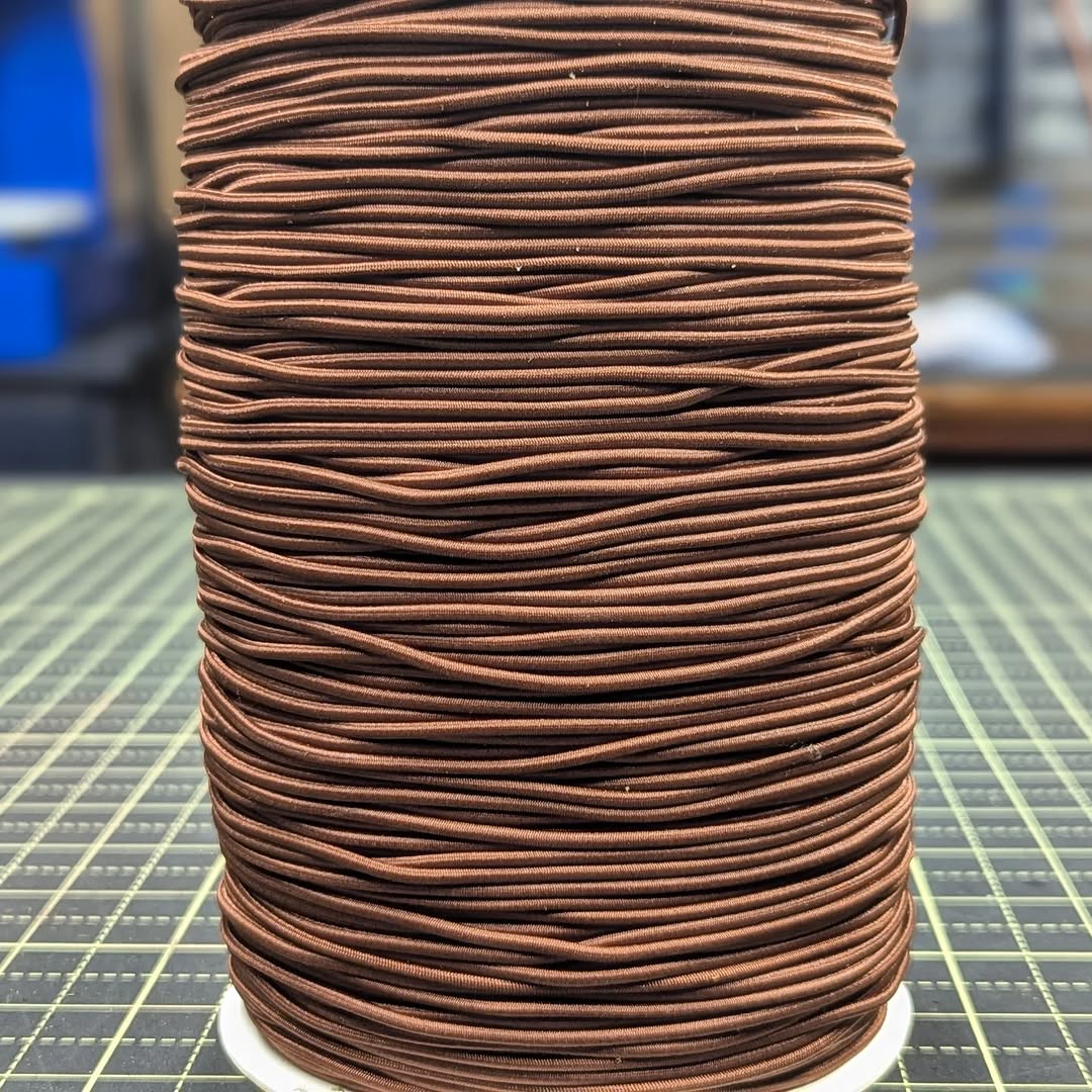 ELASTIC CORD | 2mm, BROWN #130