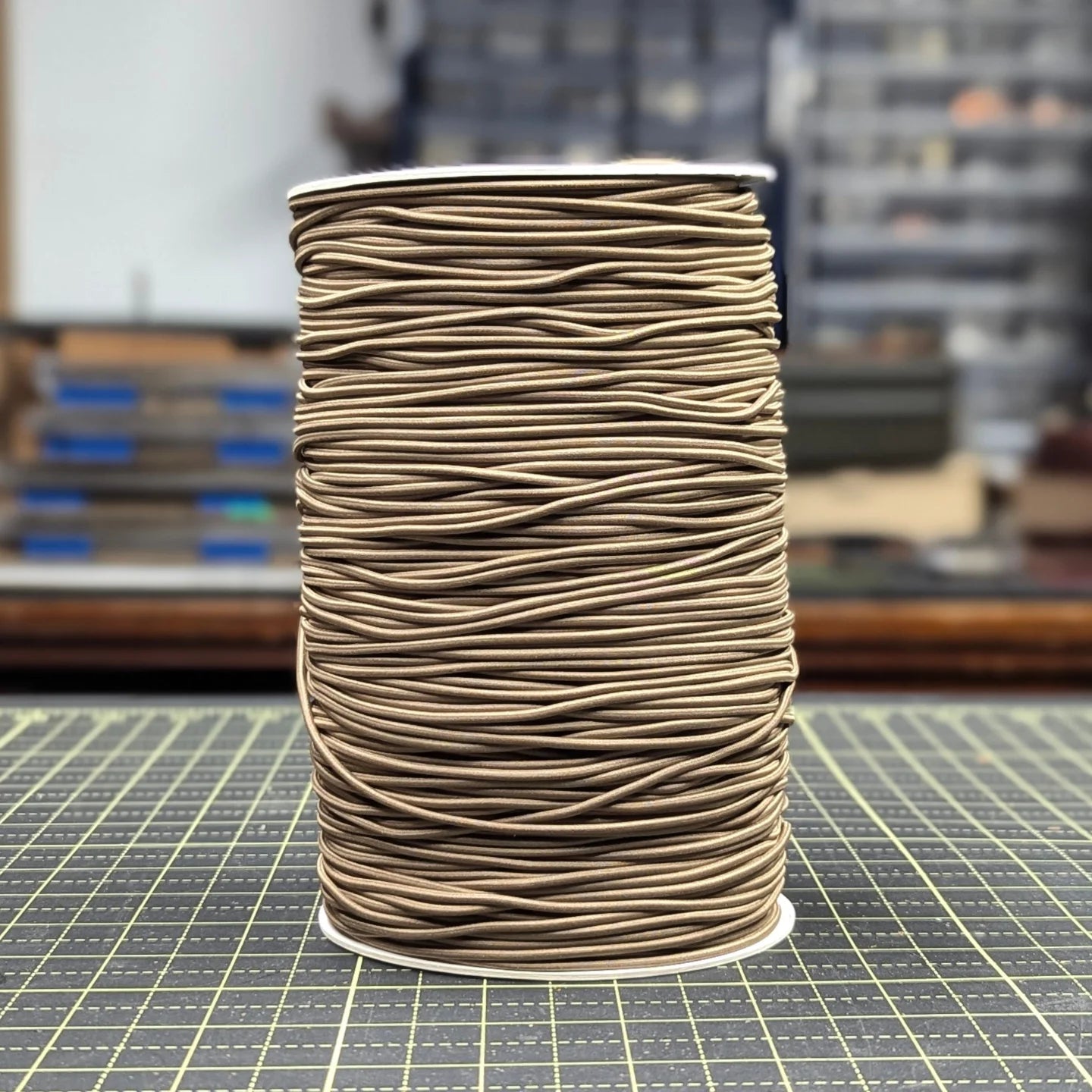 ELASTIC CORD | 2mm, DARK TAUPE #604