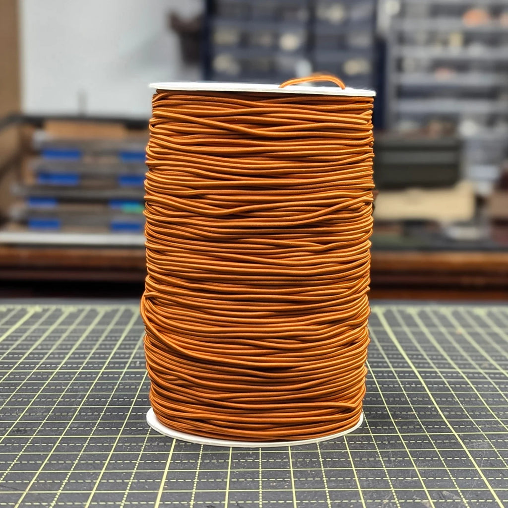 ELASTIC CORD | 2mm, BURNT ORANGE #603