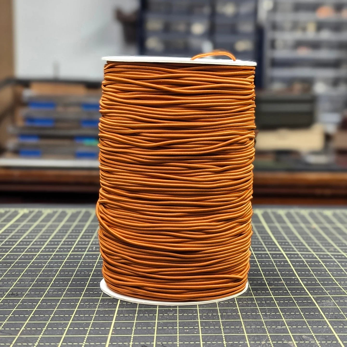 ELASTIC CORD | 2mm, BURNT ORANGE #603