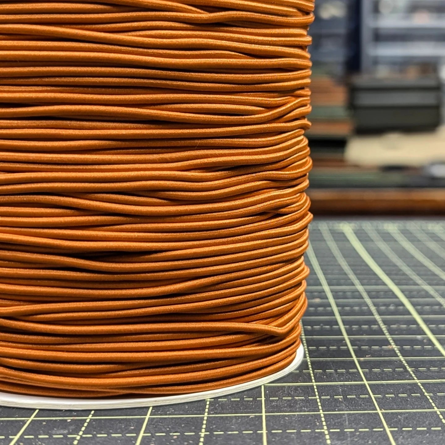 ELASTIC CORD | 2mm, BURNT ORANGE #603