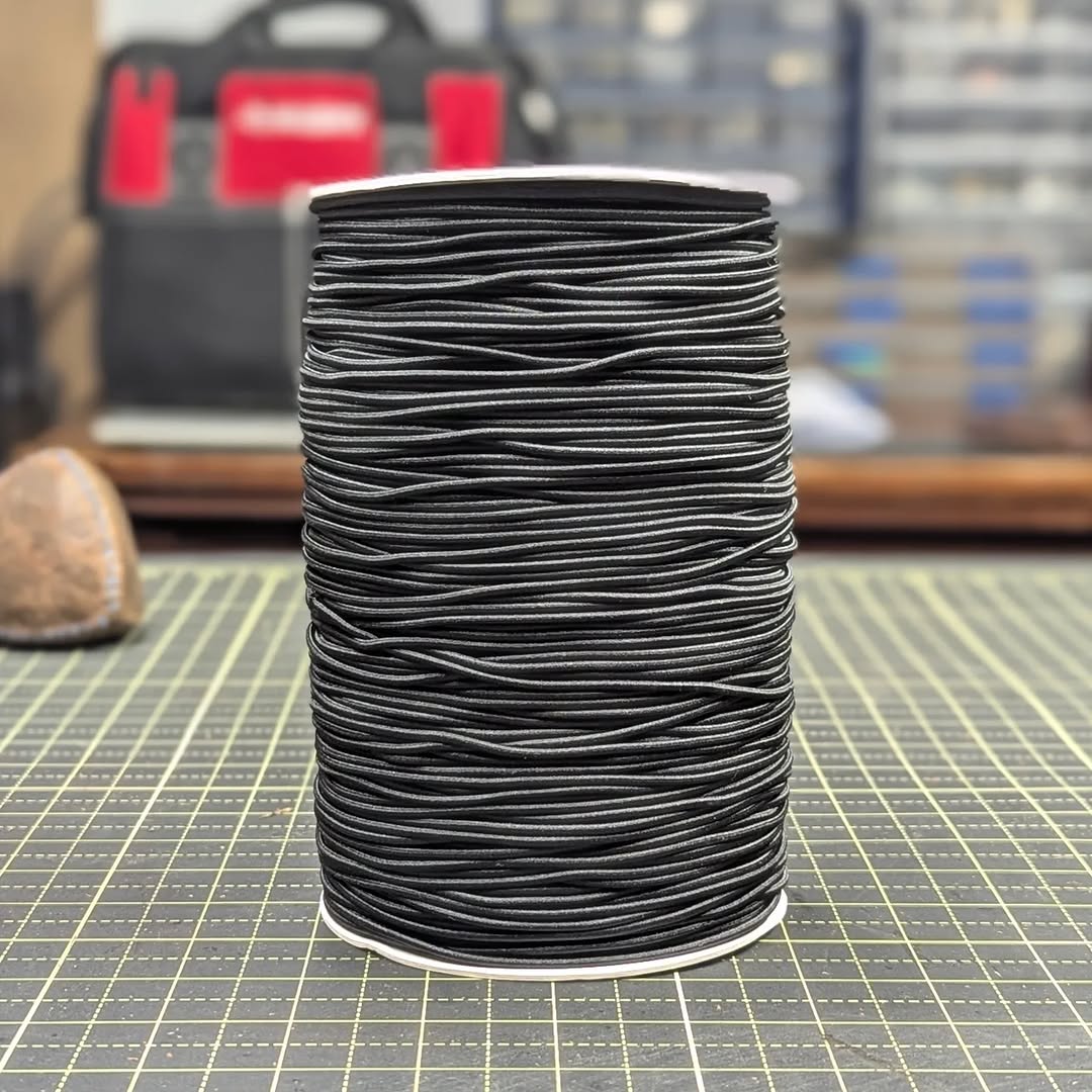 ELASTIC CORD | 2mm, BLACK