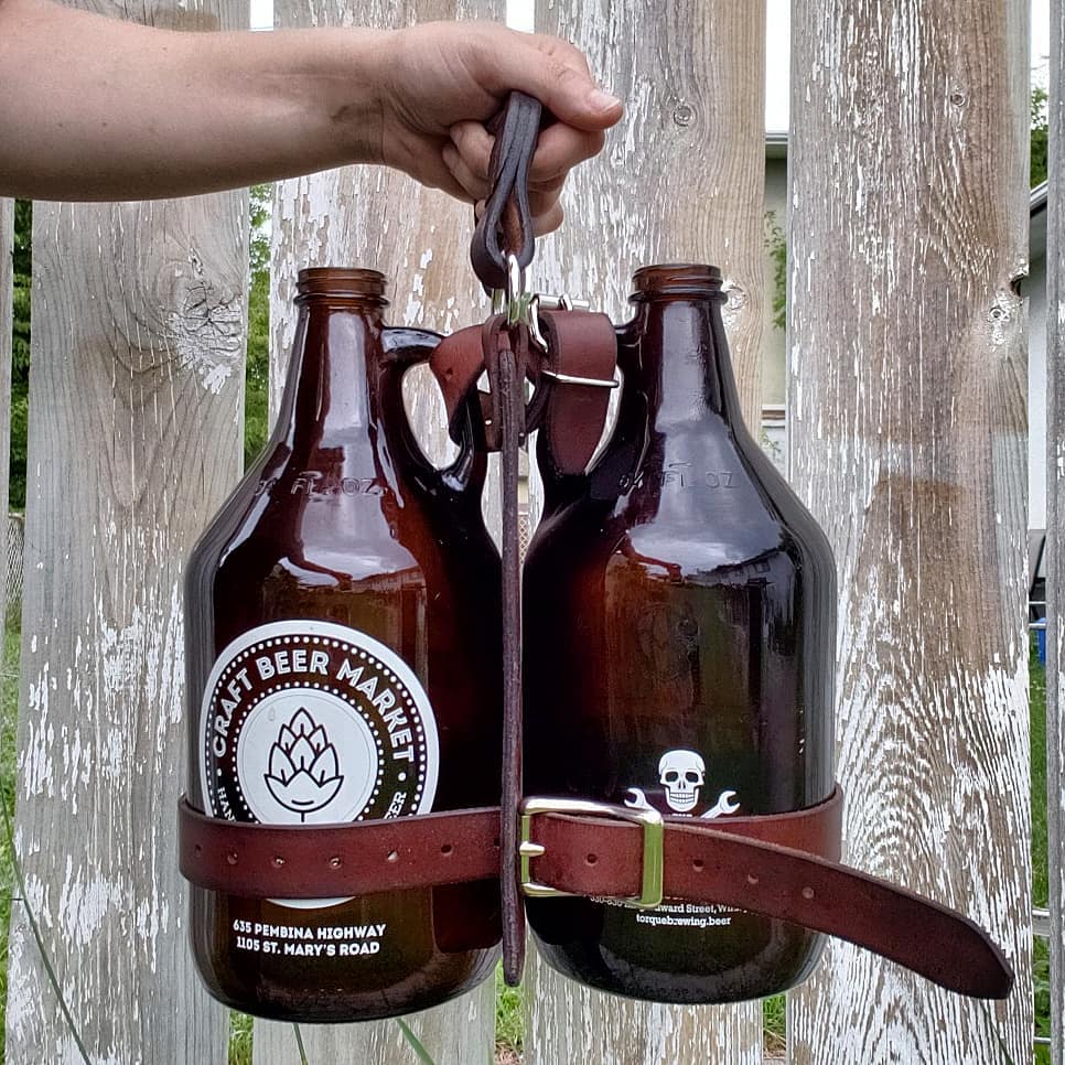 Growler Caddy | Dual Style for Two Growlers #1