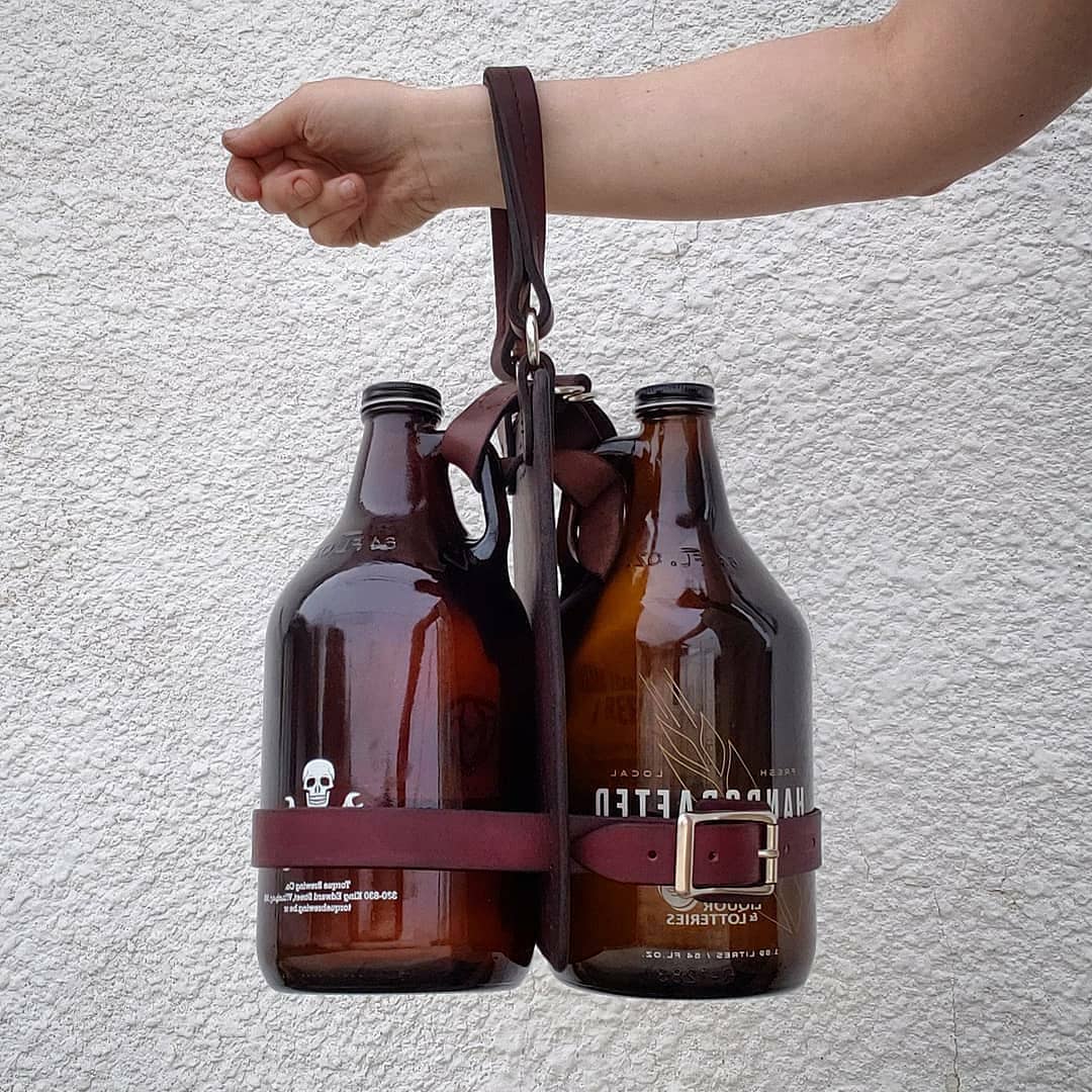 Growler Caddy | Dual Style for Two Growlers #2