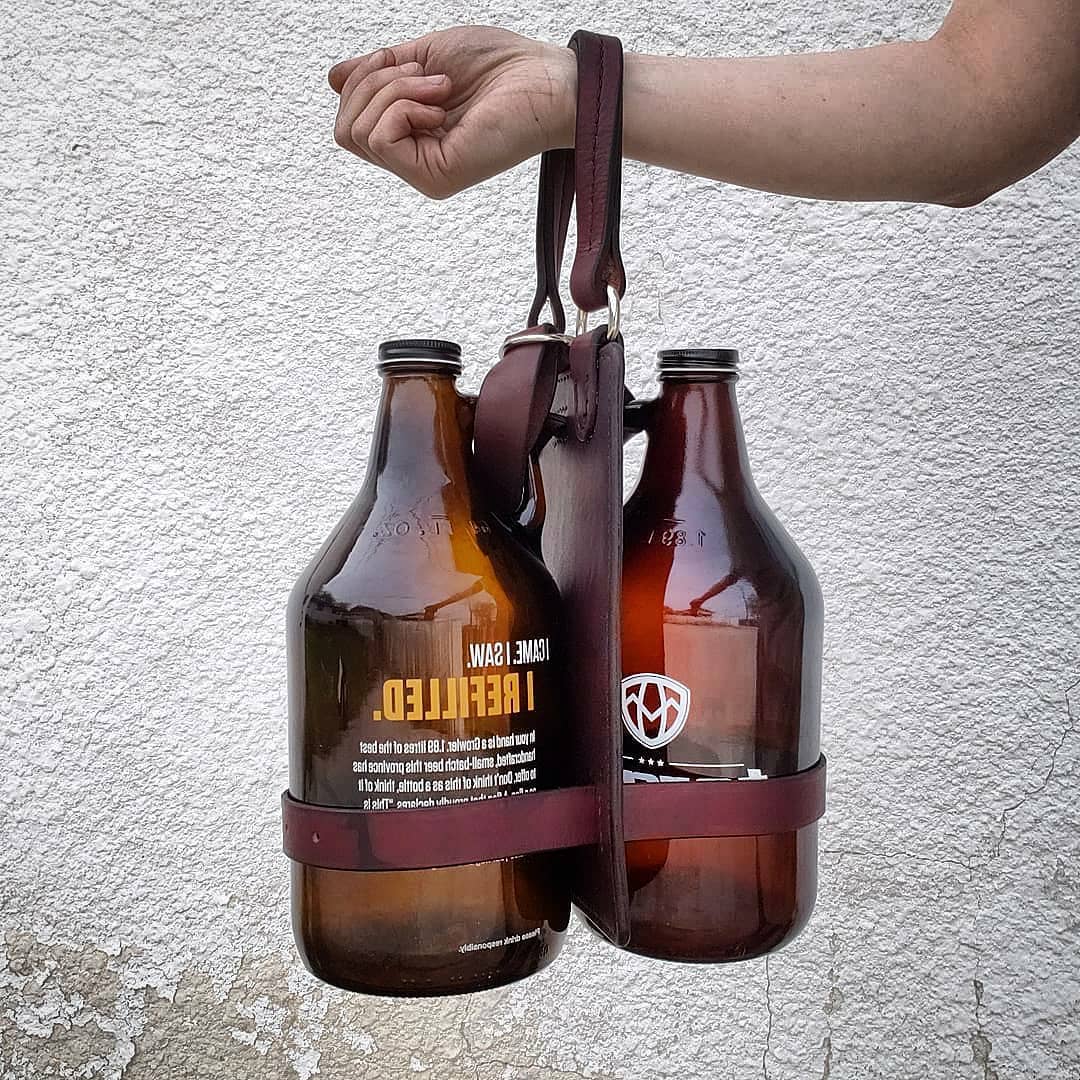 Growler Caddy | Dual Style for Two Growlers #2