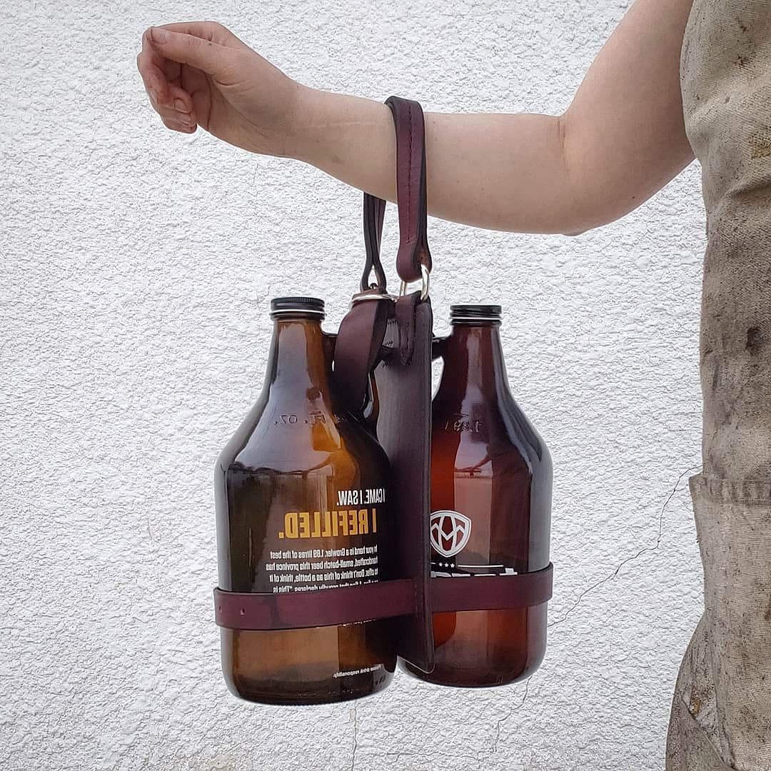 Growler Caddy | Dual Style for Two Growlers #2