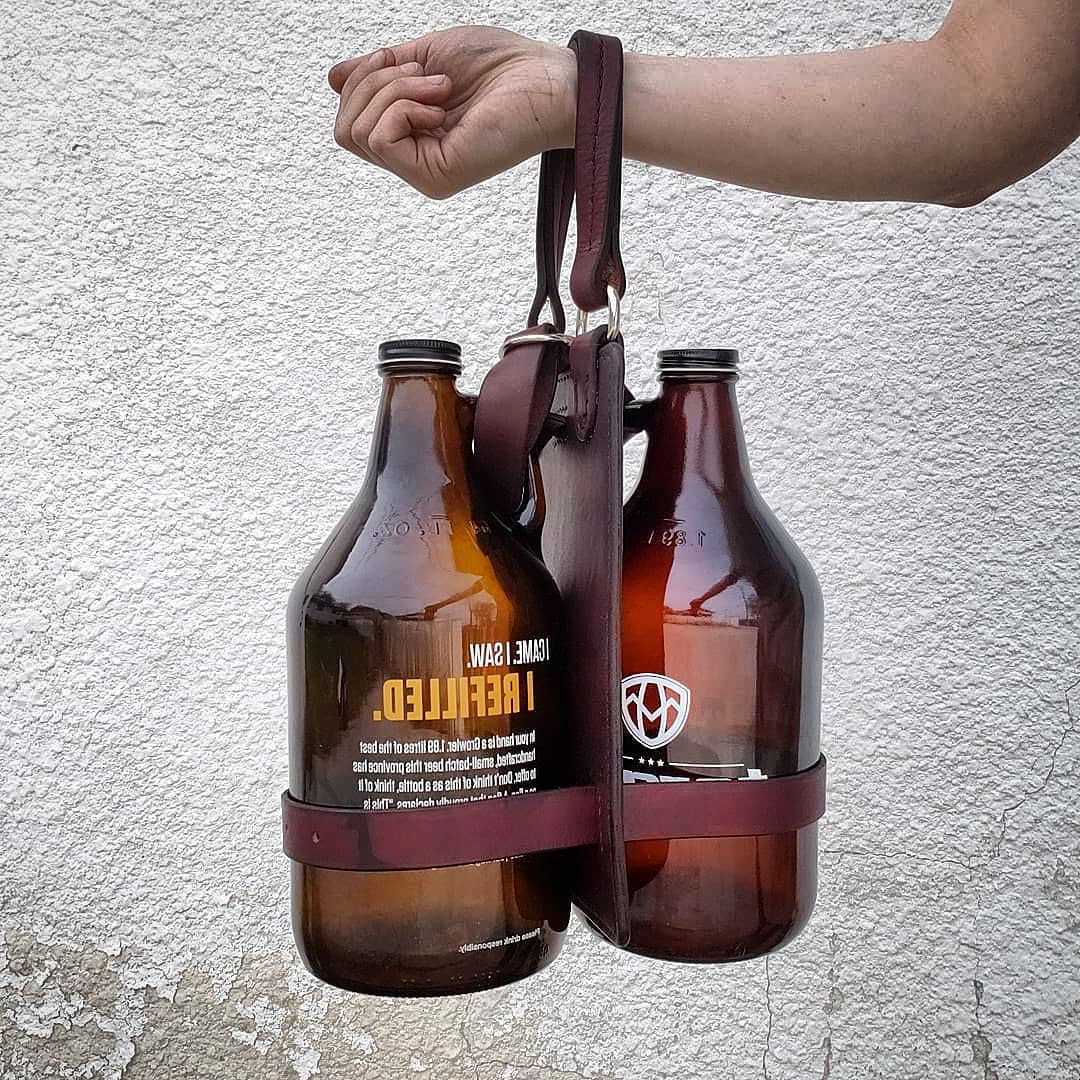 Growler Caddy | Dual Style for Two Growlers