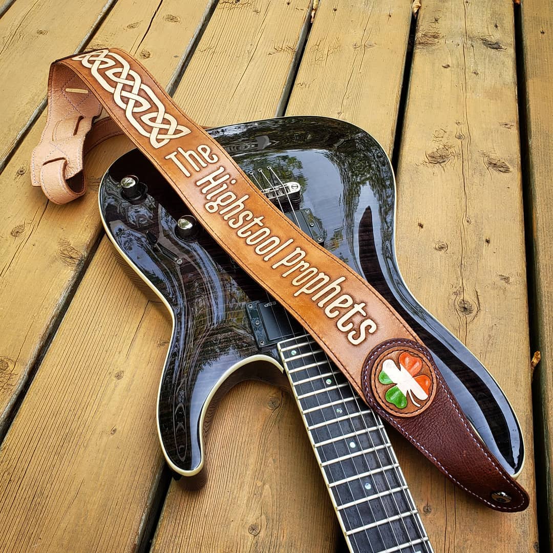 Custom Guitar Strap | HSP for K.M.