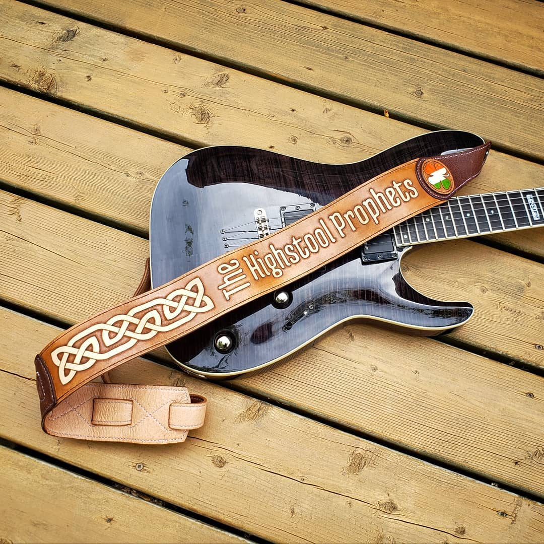 Custom Guitar Strap | HSP for K.M.