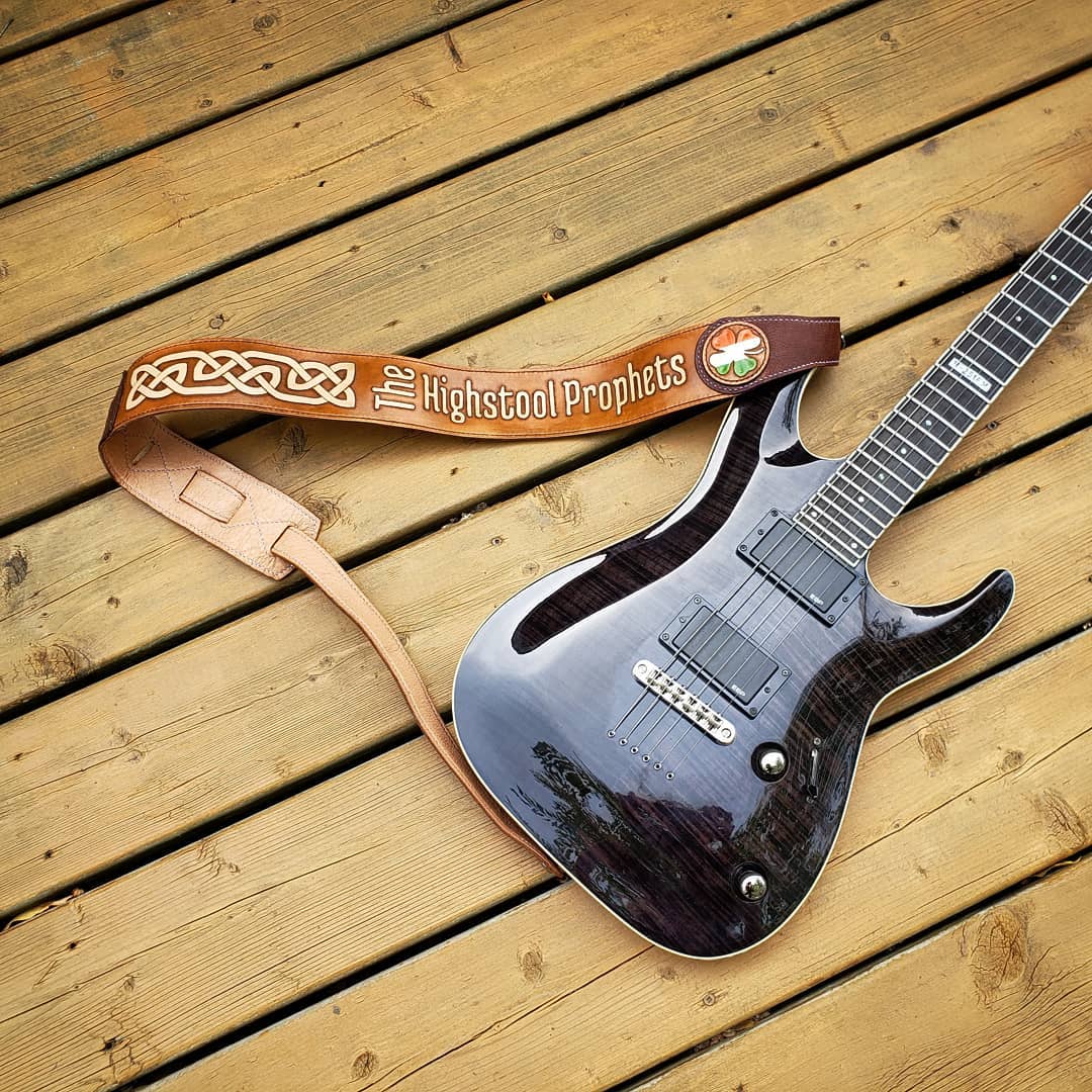 Custom Guitar Strap | HSP for K.M.