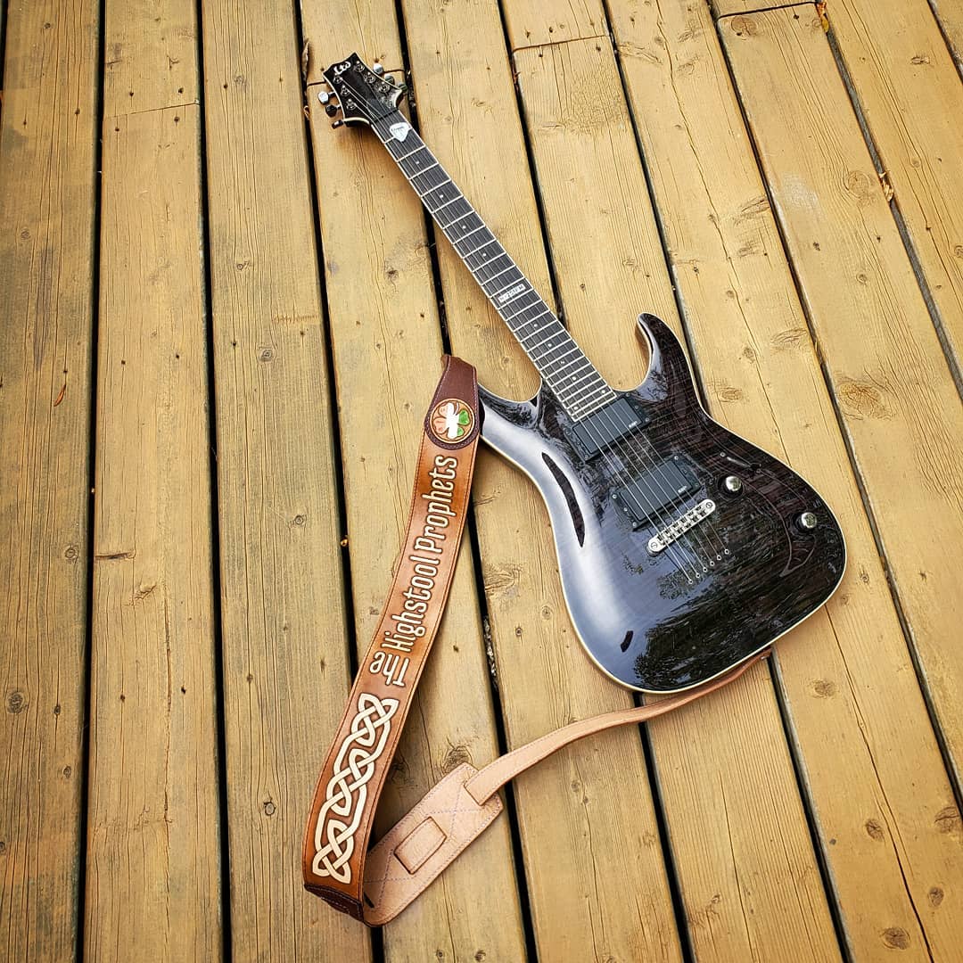 Custom Guitar Strap | HSP for K.M.